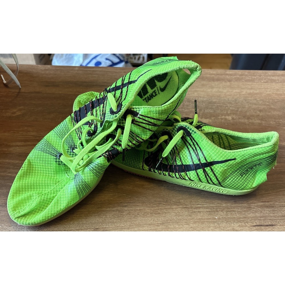 Nike Zoom Matumbo 2 Racing Distance Track Spikes Mens 12 Neon Green 526625-300
